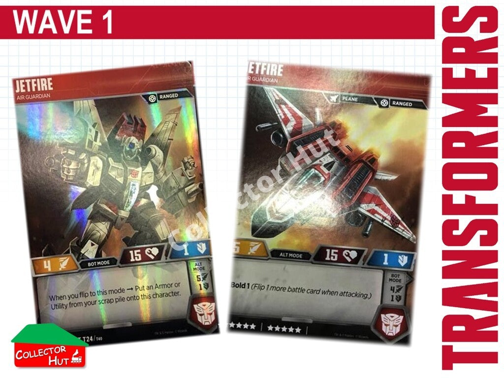 Transformers TCG CHARACTER Trading Cards All Waves