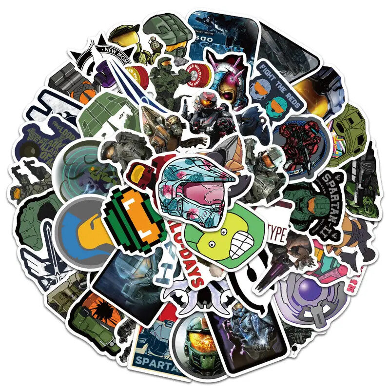 Awesome Stickers Novelty Anime Cartoon Animals Artistic 100's to Choose From