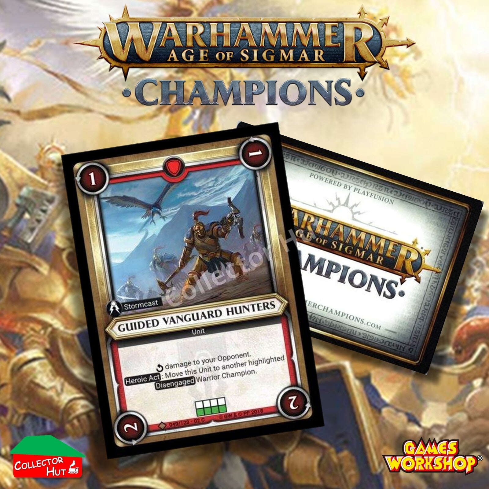 Warhammer Age of Sigmar: Champions Wave 2 ONSLAUGHT Trading Cards CHOOSE SINGLES