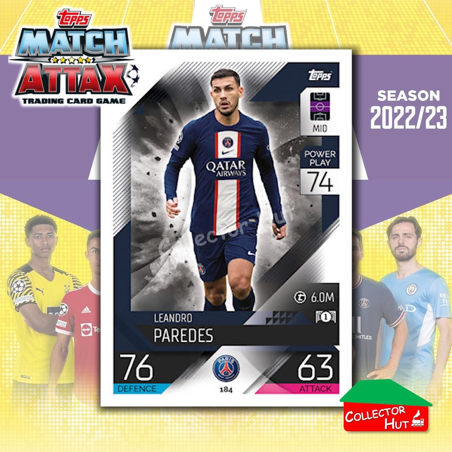 Topps Match Attax Europa Champions League 2022/23 TCG Trading Cards Base 1-189