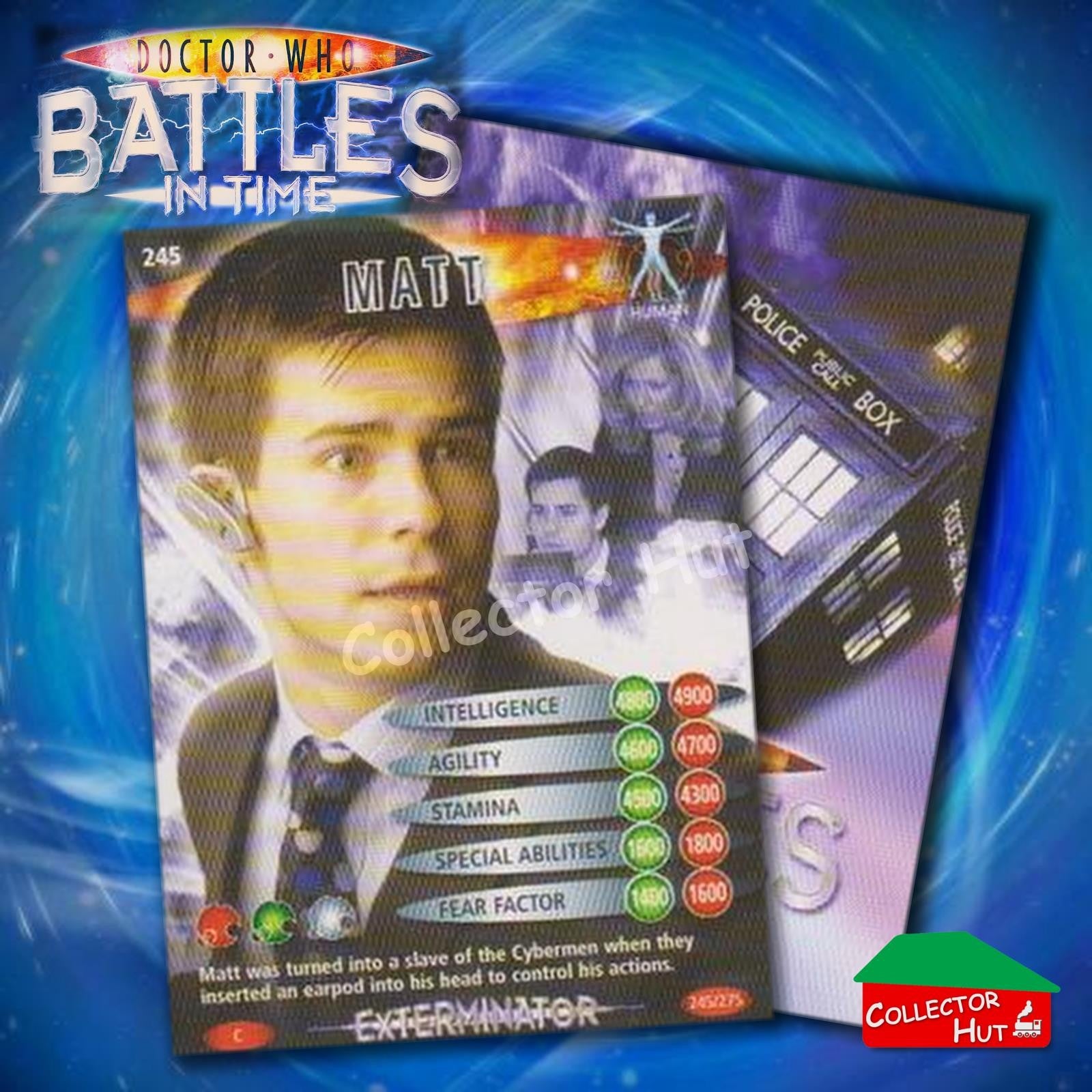 DOCTOR WHO Battles in Time #140-275 EXTERMINATOR RARE & COMMON Cards YOU CHOOSE
