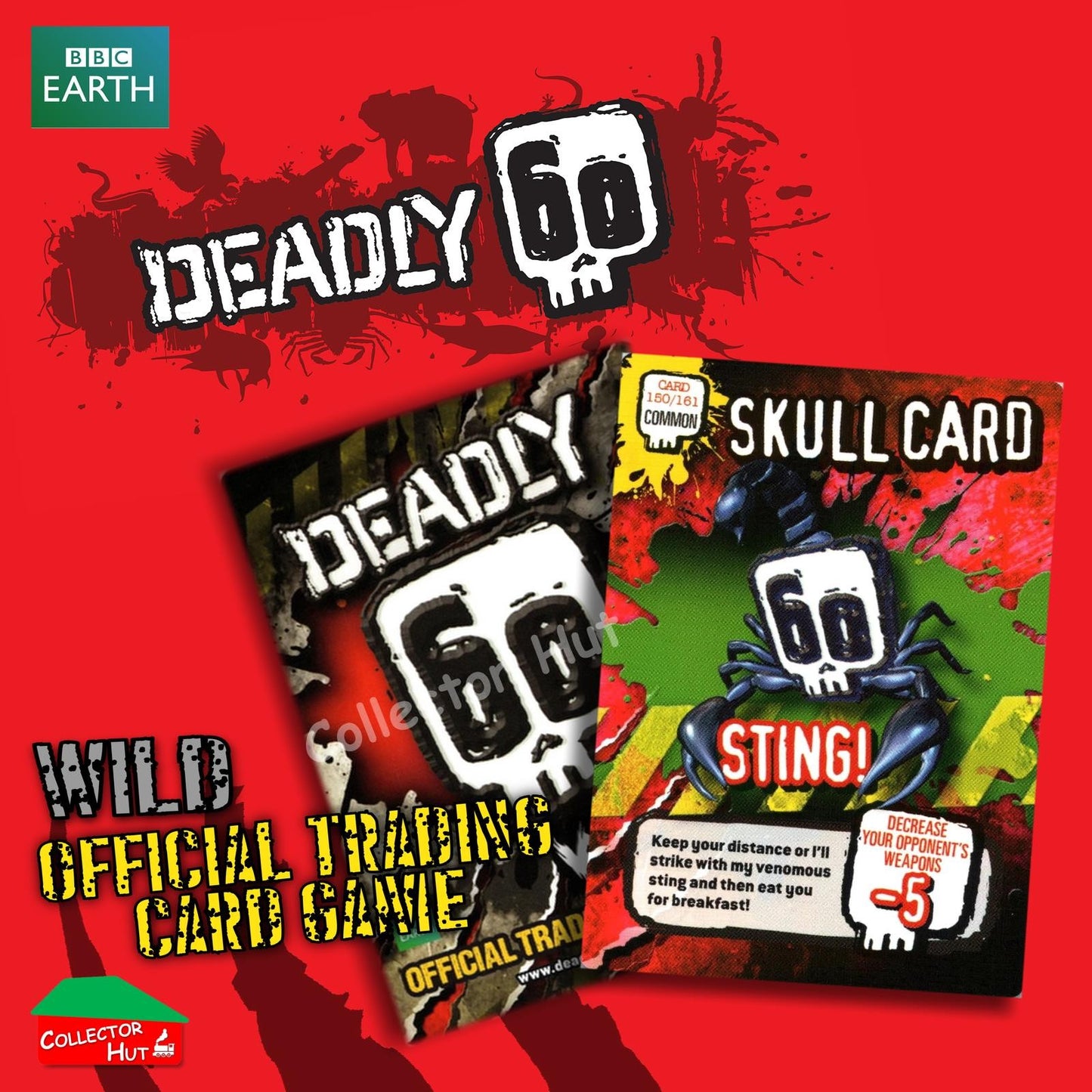 CBBC Deadly 60 WILD Trading Cards  Choose Your Cards