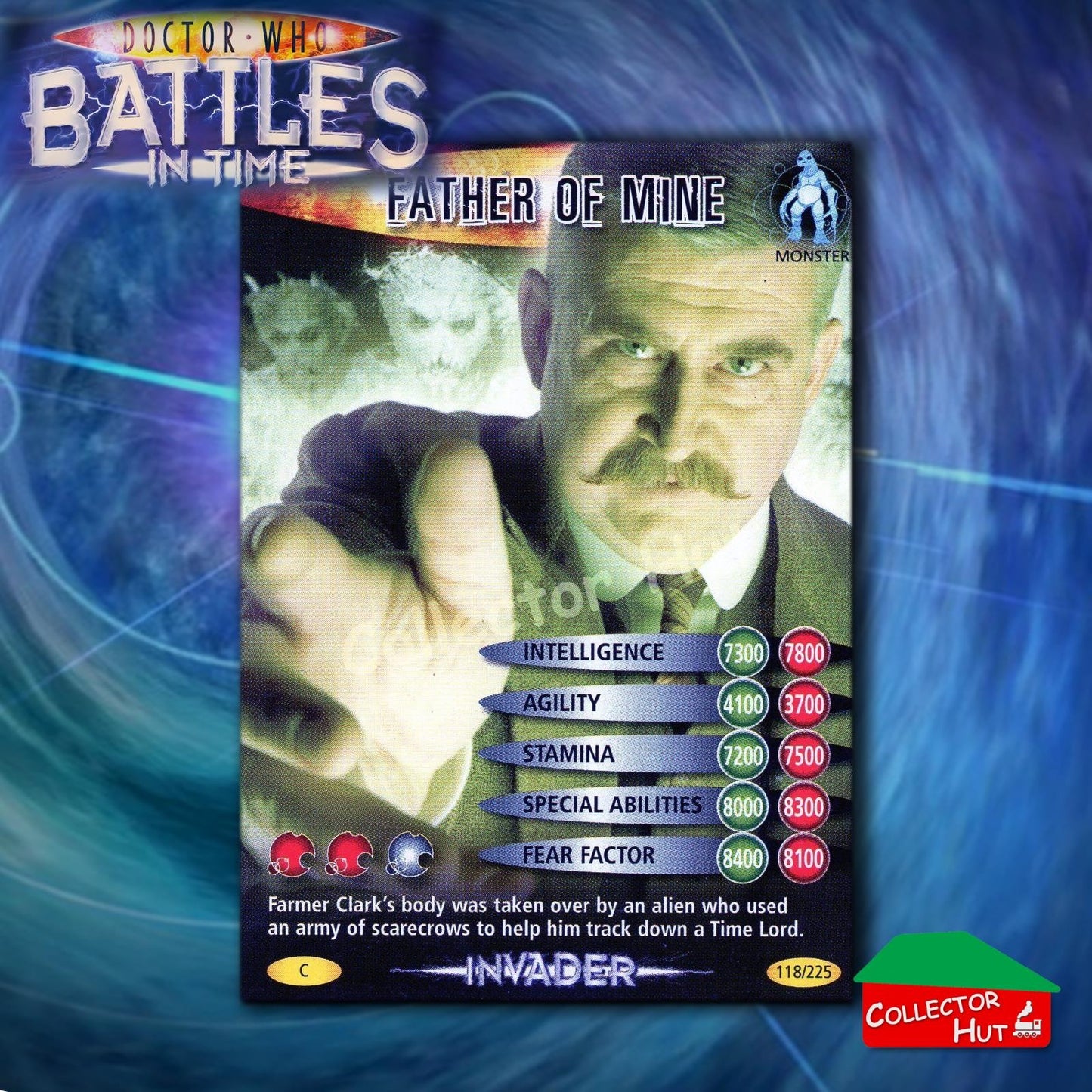 DOCTOR WHO Battles in Time #376-600 INVADER RARE & COMMON CARDS YOU CHOOSE