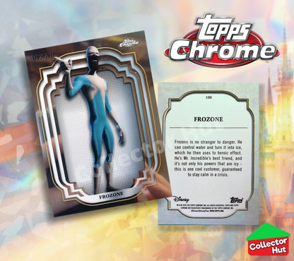 Disney Topps Chrome 2024 Base Cards 1-200 Pick Singles to Complete Your Set