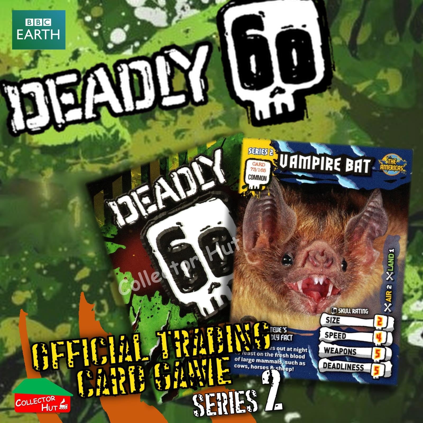 CBBC Deadly 60 Season 1 + 2 Trading Cards  Choose Your Cards