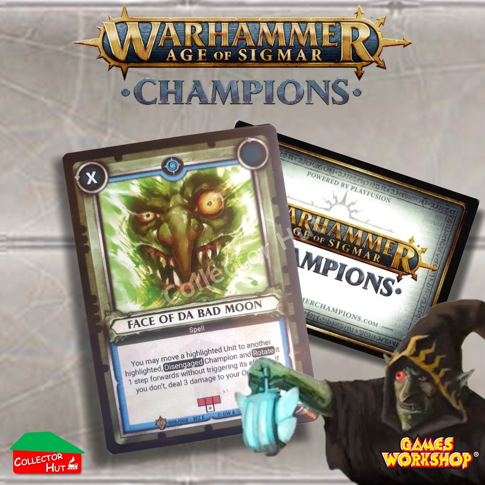 Warhammer Age of Sigmar: Champions EXCLUSIVE Trading Cards COMPLETE 12 Card Set