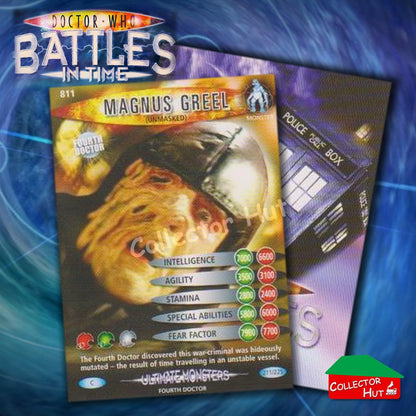 DOCTOR WHO Battles in Time #601-825 ULTIMATE MONSTERS RARE & COMMON Cards