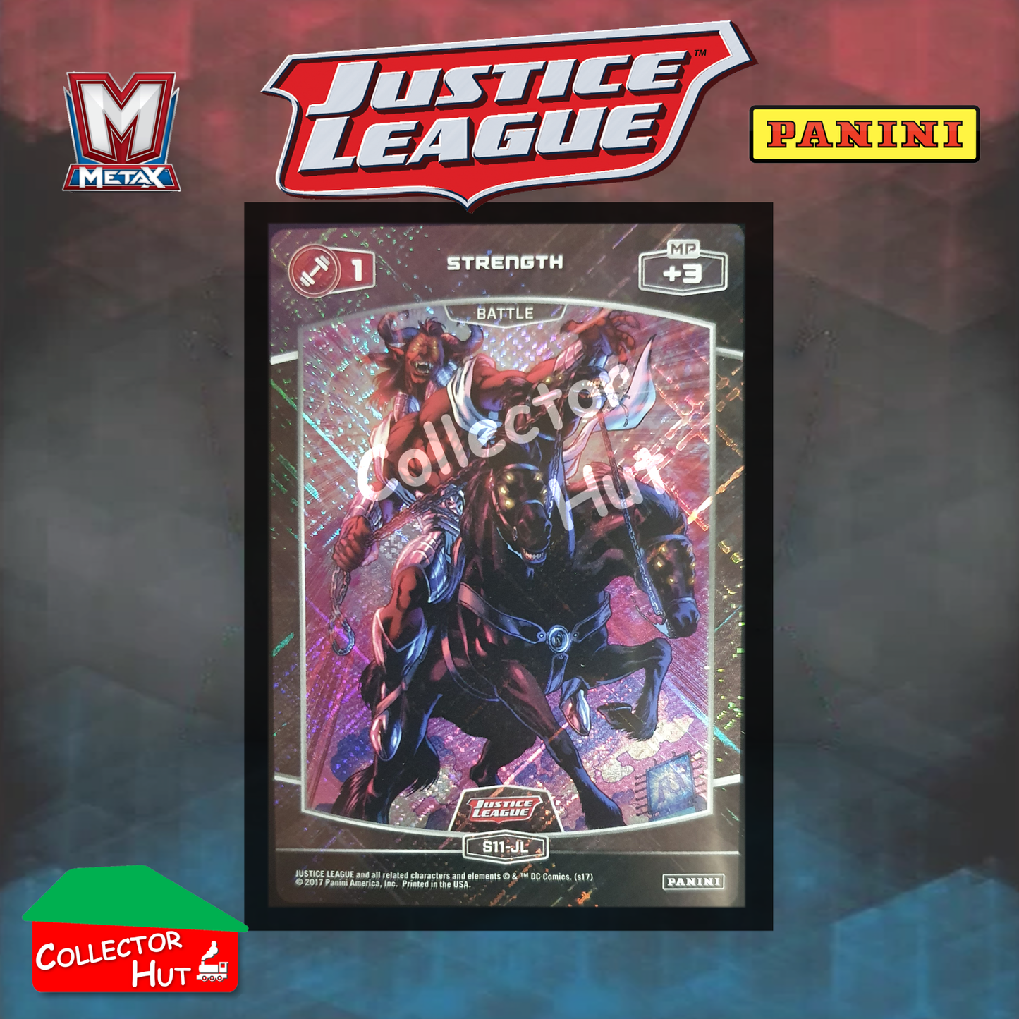Panini MetaX DC Justice League Foil Cards S1-S72 Choose Your Card