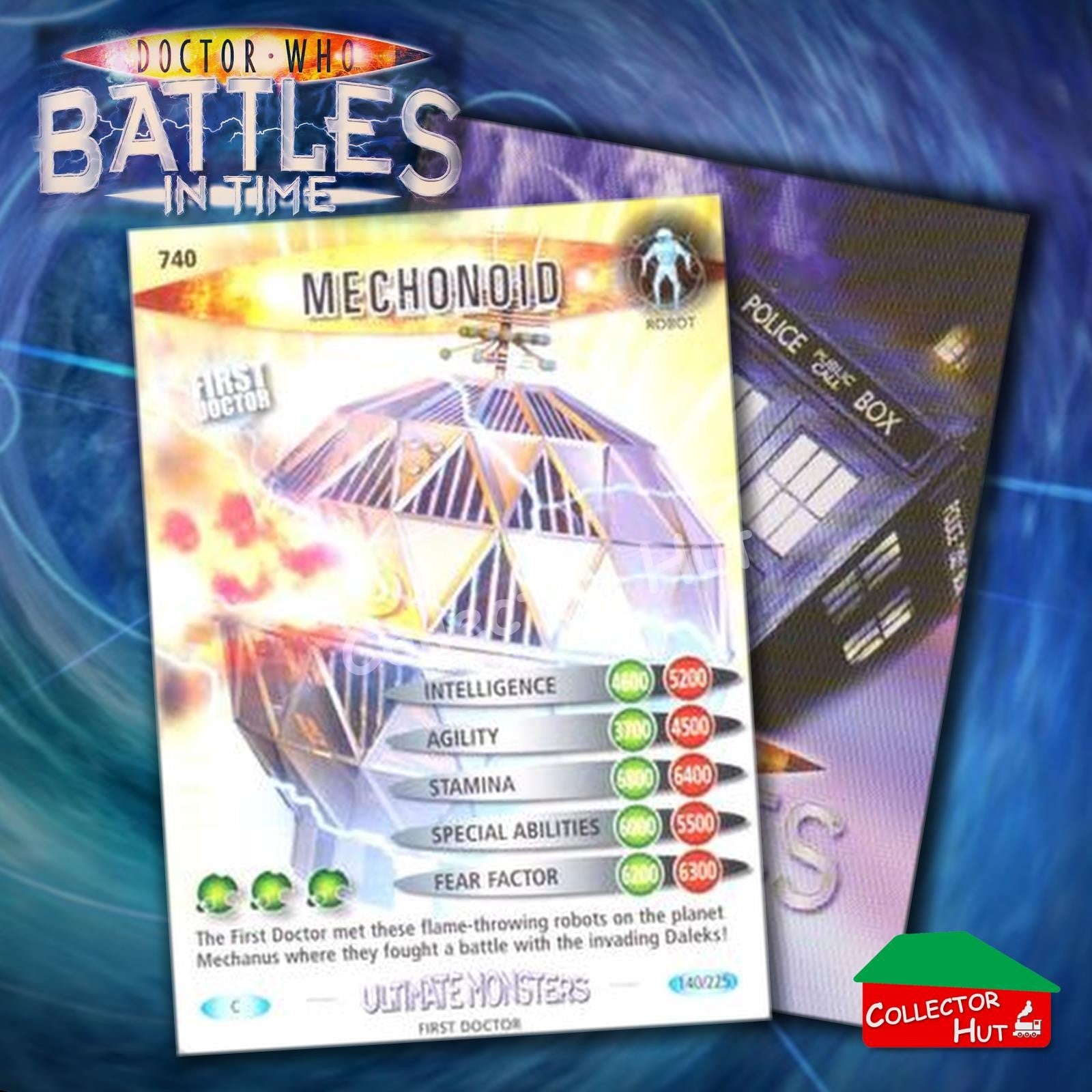 DOCTOR WHO Battles in Time #601-825 ULTIMATE MONSTERS RARE & COMMON Cards