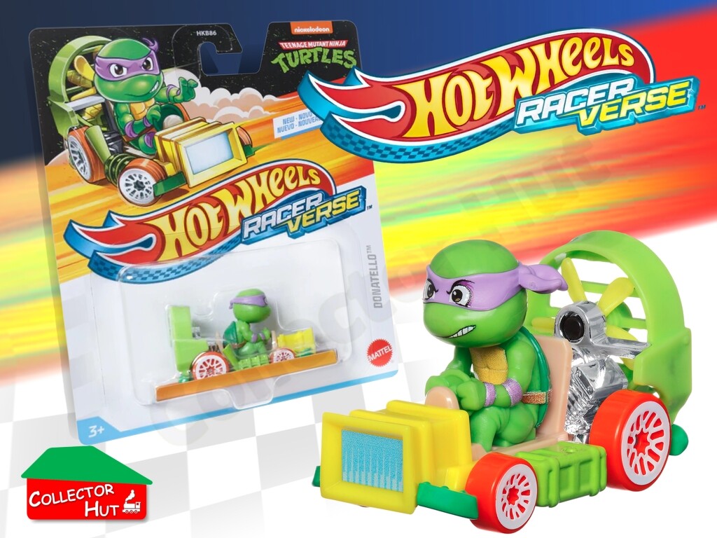 Hot Wheels RacerVerse Racer Verse Die Cast Character Race Cars