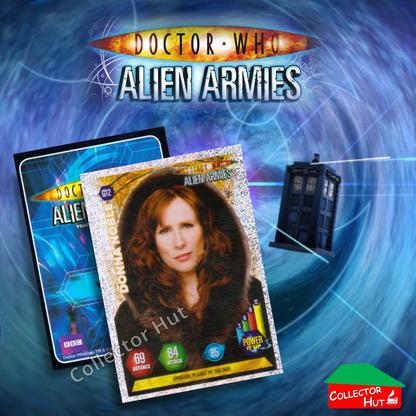 DOCTOR WHO Alien Armies Trading Cards Glitter Super Emboss Foil Cards