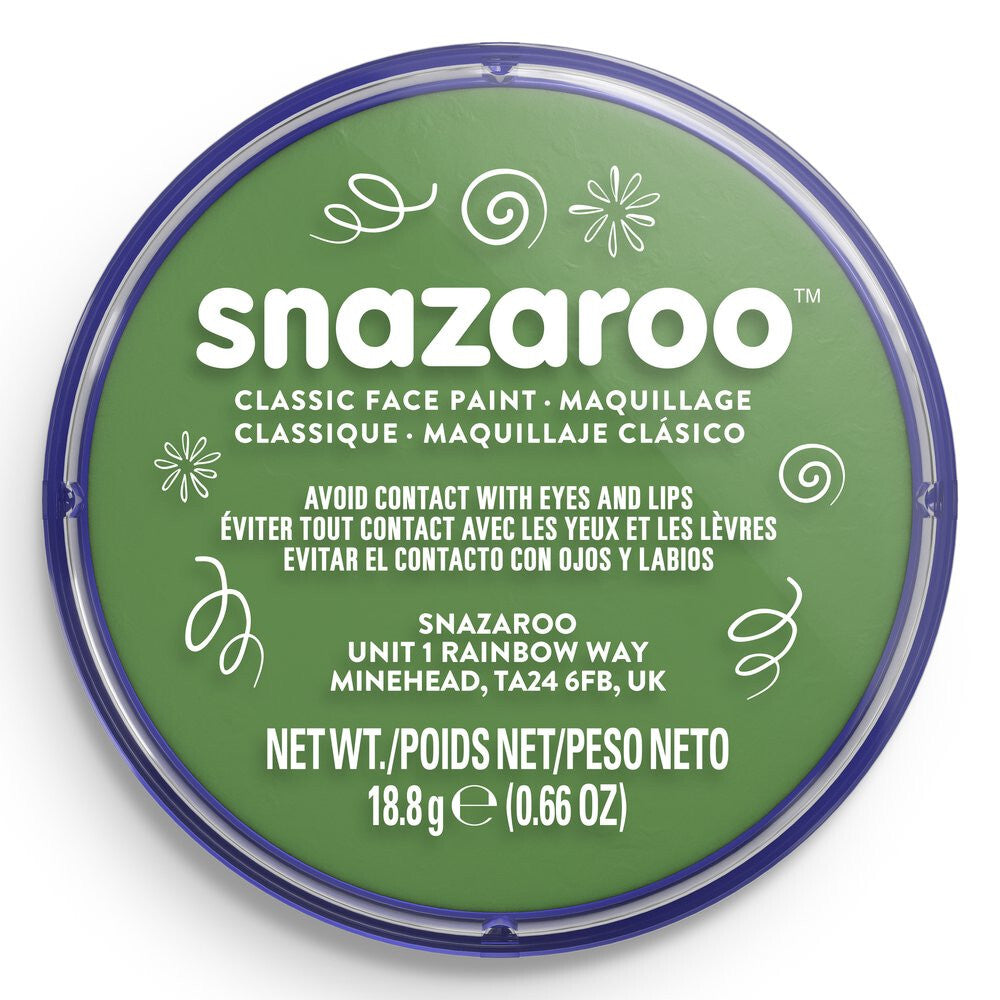 Snazaroo Face Paint Genuine 18ml 18.8g Pallette Pods