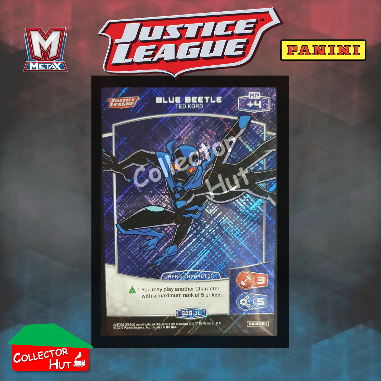 Panini MetaX DC Justice League Foil Cards S1-S72 Choose Your Card