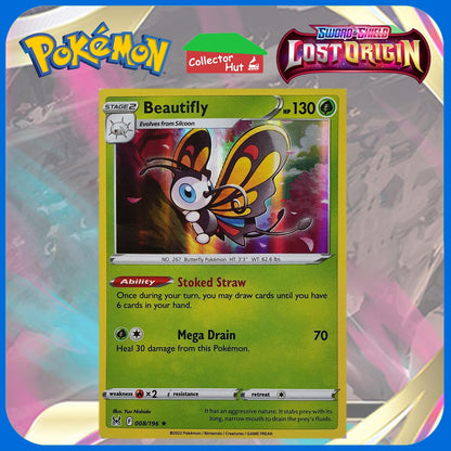 Pokémon Sword & Shield Lost Origin RARE HOLO Trading Cards NEW Choose Your Card
