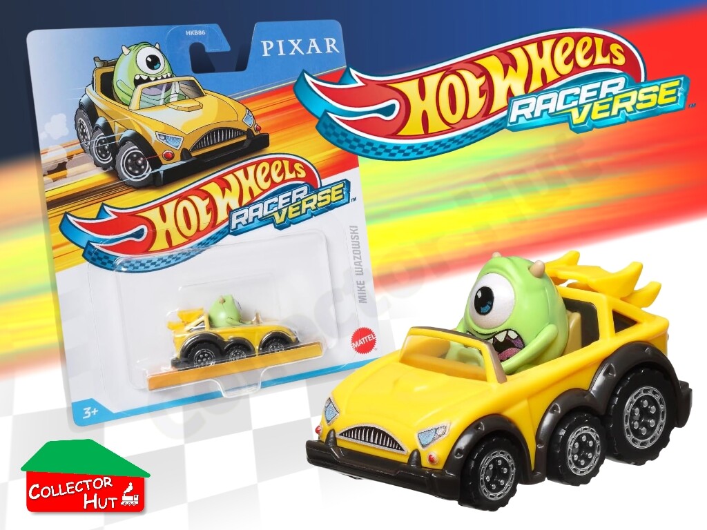 Hot Wheels RacerVerse Racer Verse Die Cast Character Race Cars