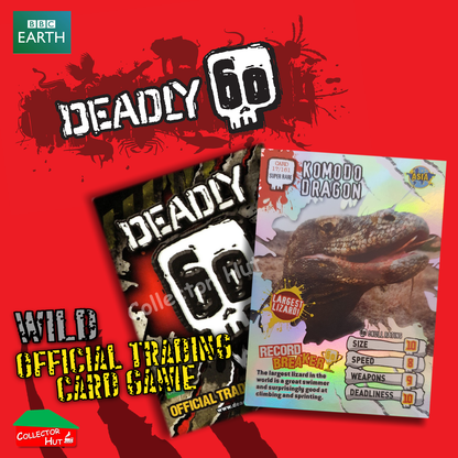 CBBC Deadly 60 Season 1, 2 & Wild FOIL RARE LIMITED Trading Cards