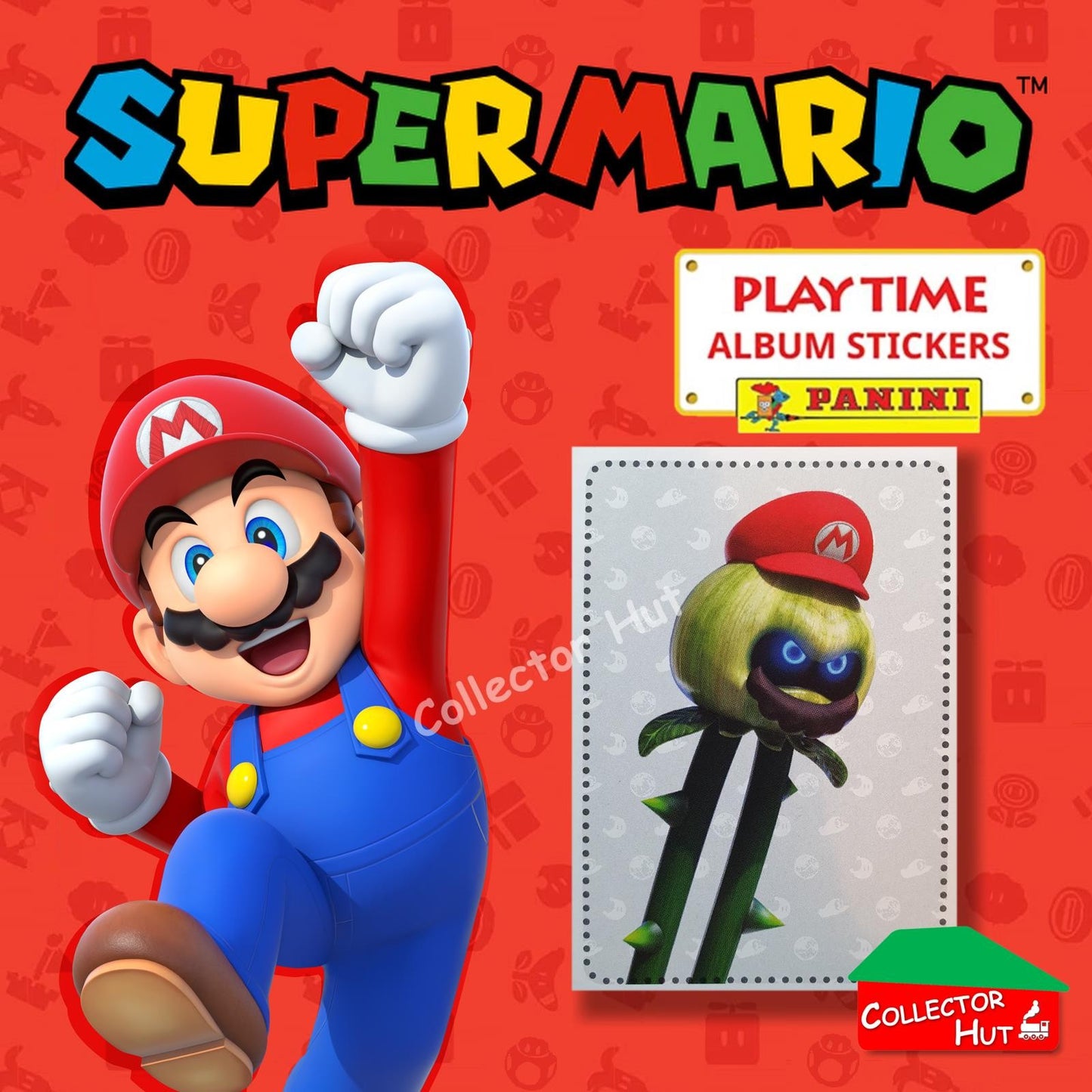 Panini Super Mario Playtime Sticker Collection Singles