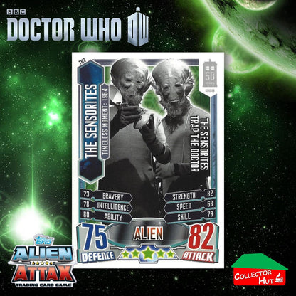Topps Doctor Who Alien Attax 50th Anniversary Edition Companion Timeless Cards