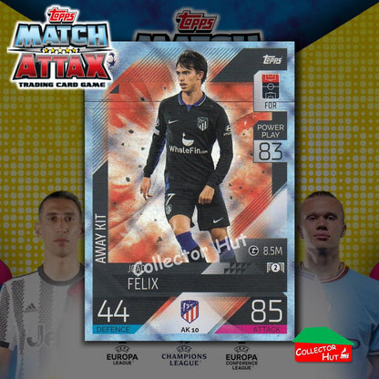 Topps Match Attax Extra 2022/23 Parallel CRYSTAL & EMERALD Cards YOU CHOOSE