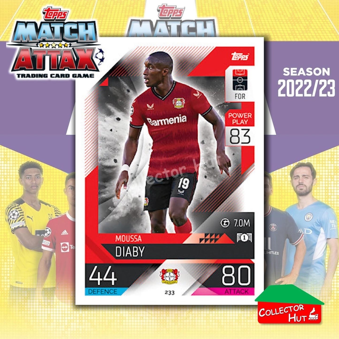 Topps Match Attax Europa Champions League 2022/23 TCG Trading Cards Base 190-387