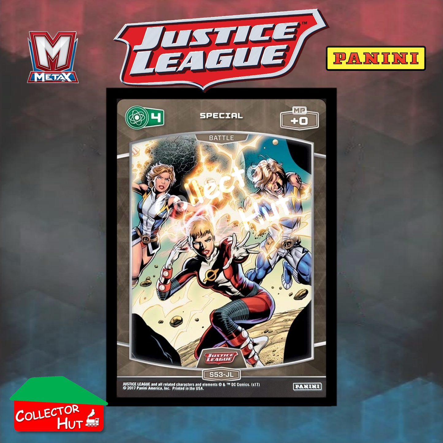 Panini MetaX DC Justice League Cards S1-S72 Choose Your Singles