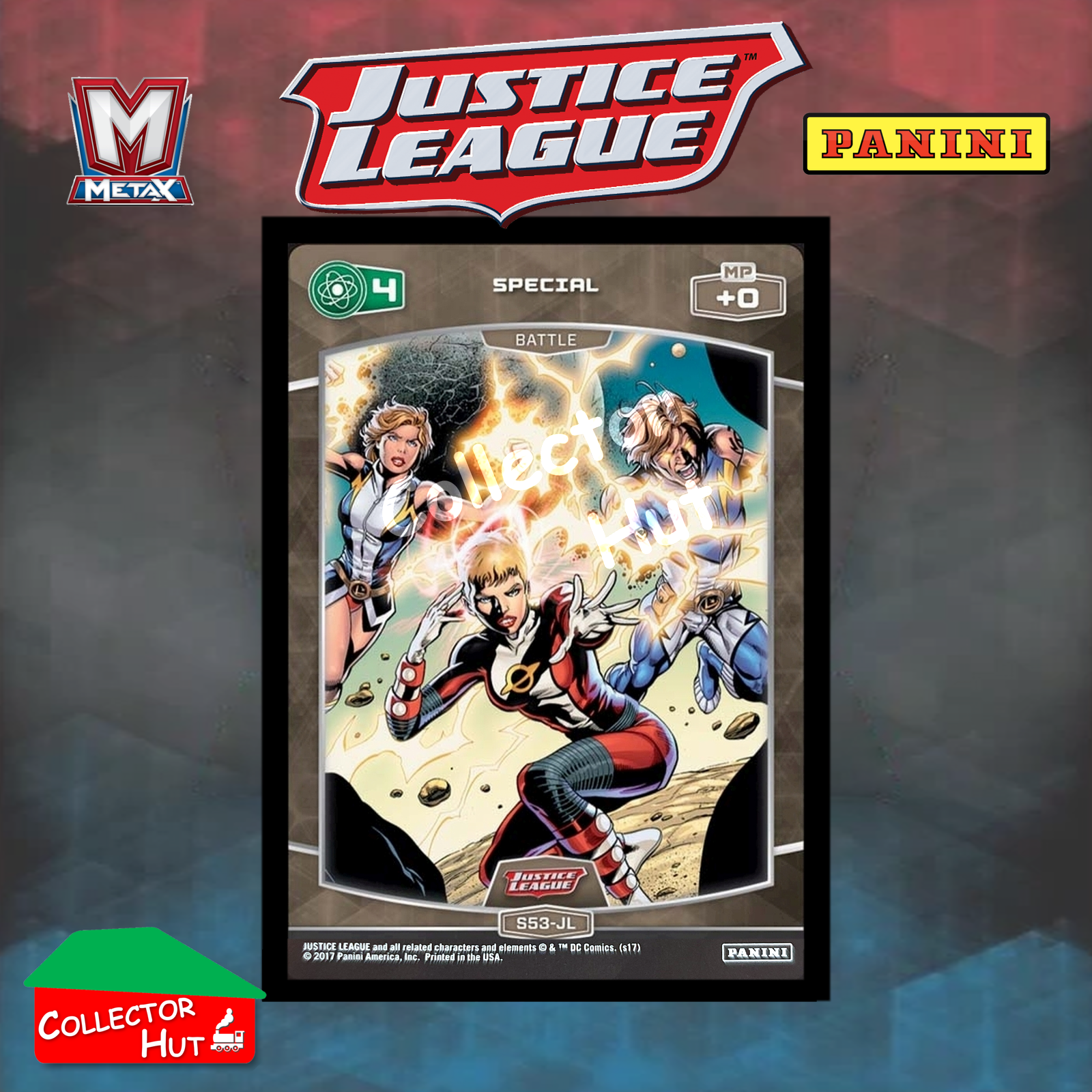 Panini MetaX DC Justice League Cards S1-S72 Choose Your Singles