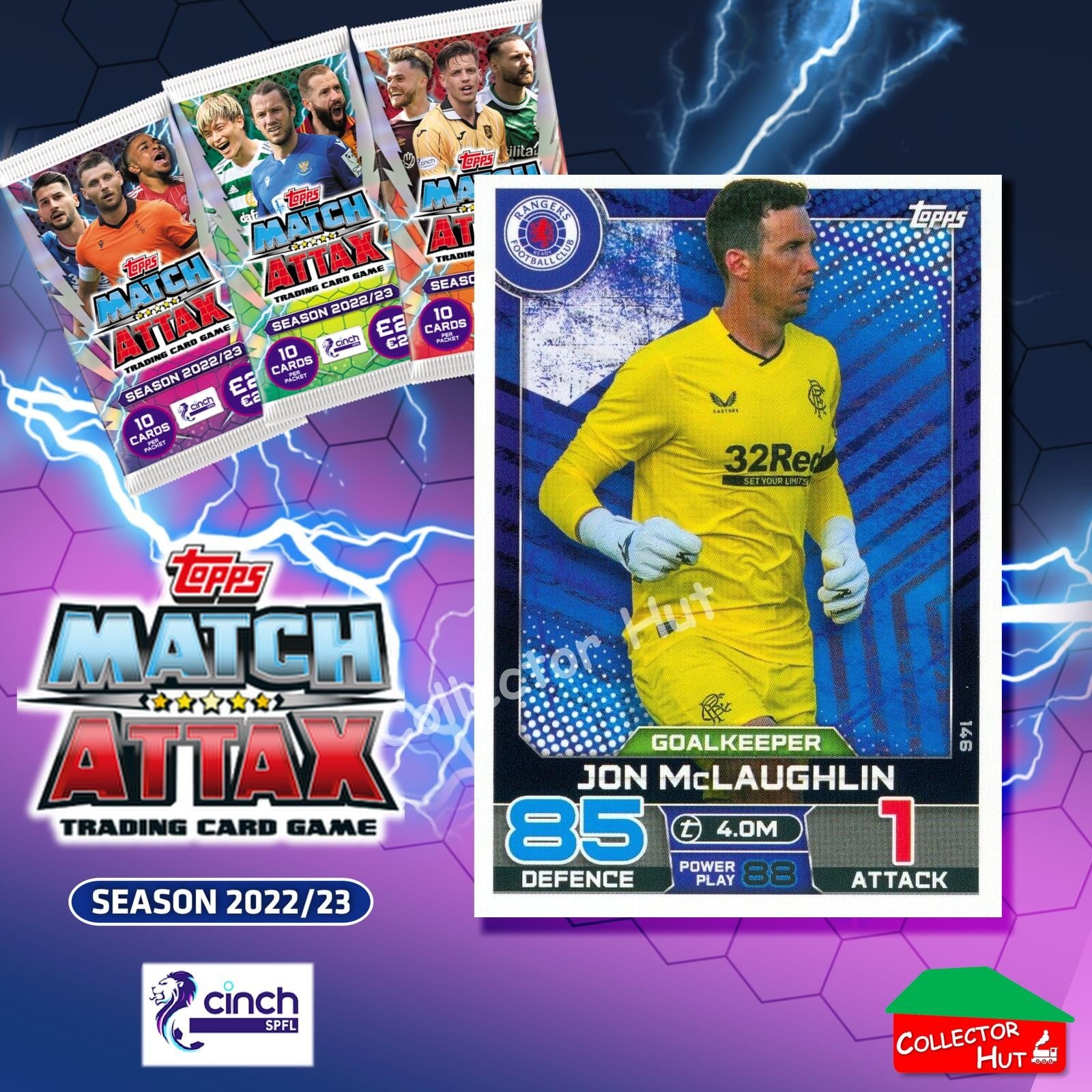 TOPPS MATCH ATTAX SPFL 2022/23 #1-162 Choose Your Card