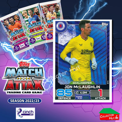 TOPPS MATCH ATTAX SPFL 2022/23 #1-162 Choose Your Card