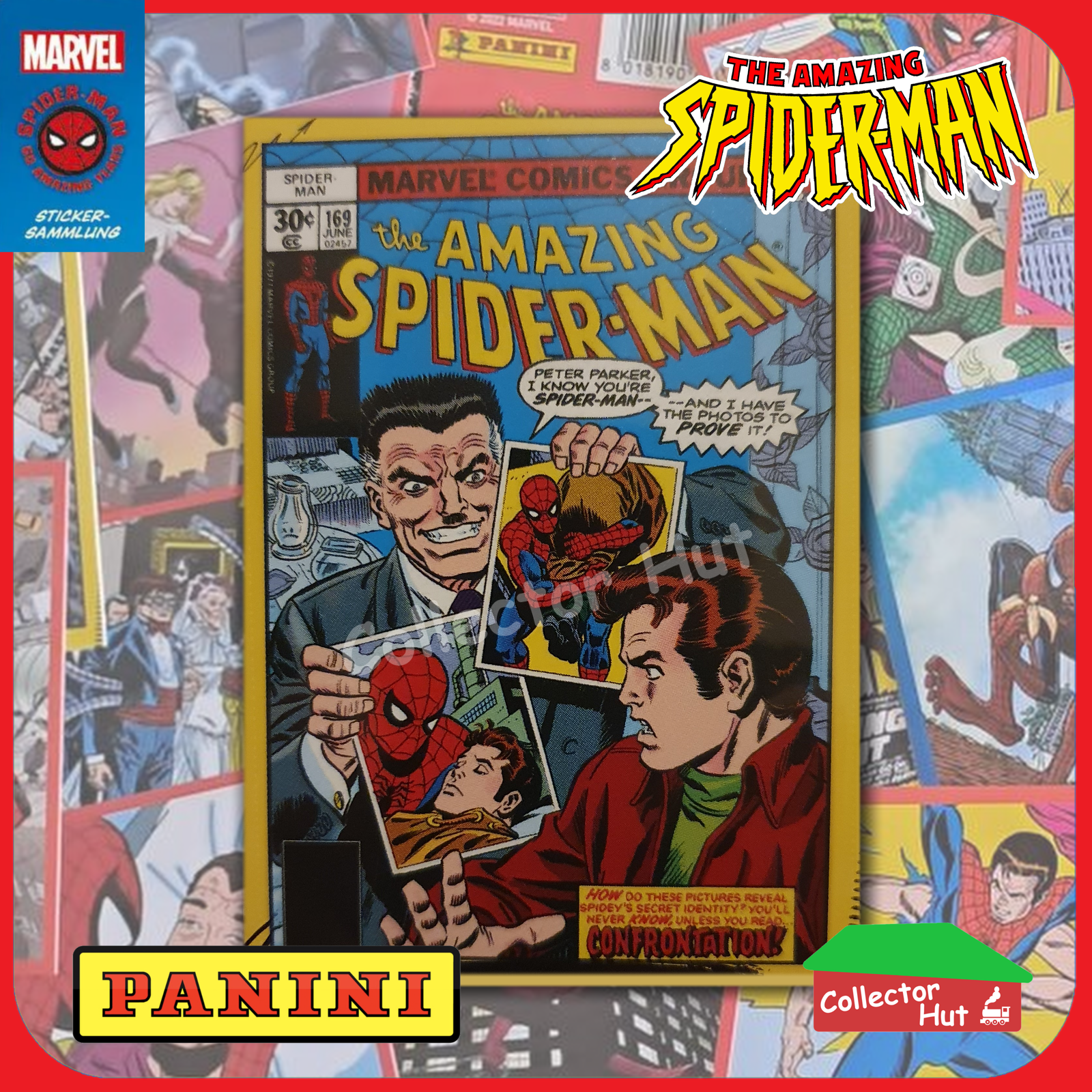 Panini The Amazing Spider-Man 60th Anniversary Trading Cards Singles 1-60