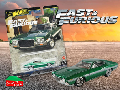 Hot Wheels Premium Fast & Furious 2024 1:64 Scale Real Riders Series Models