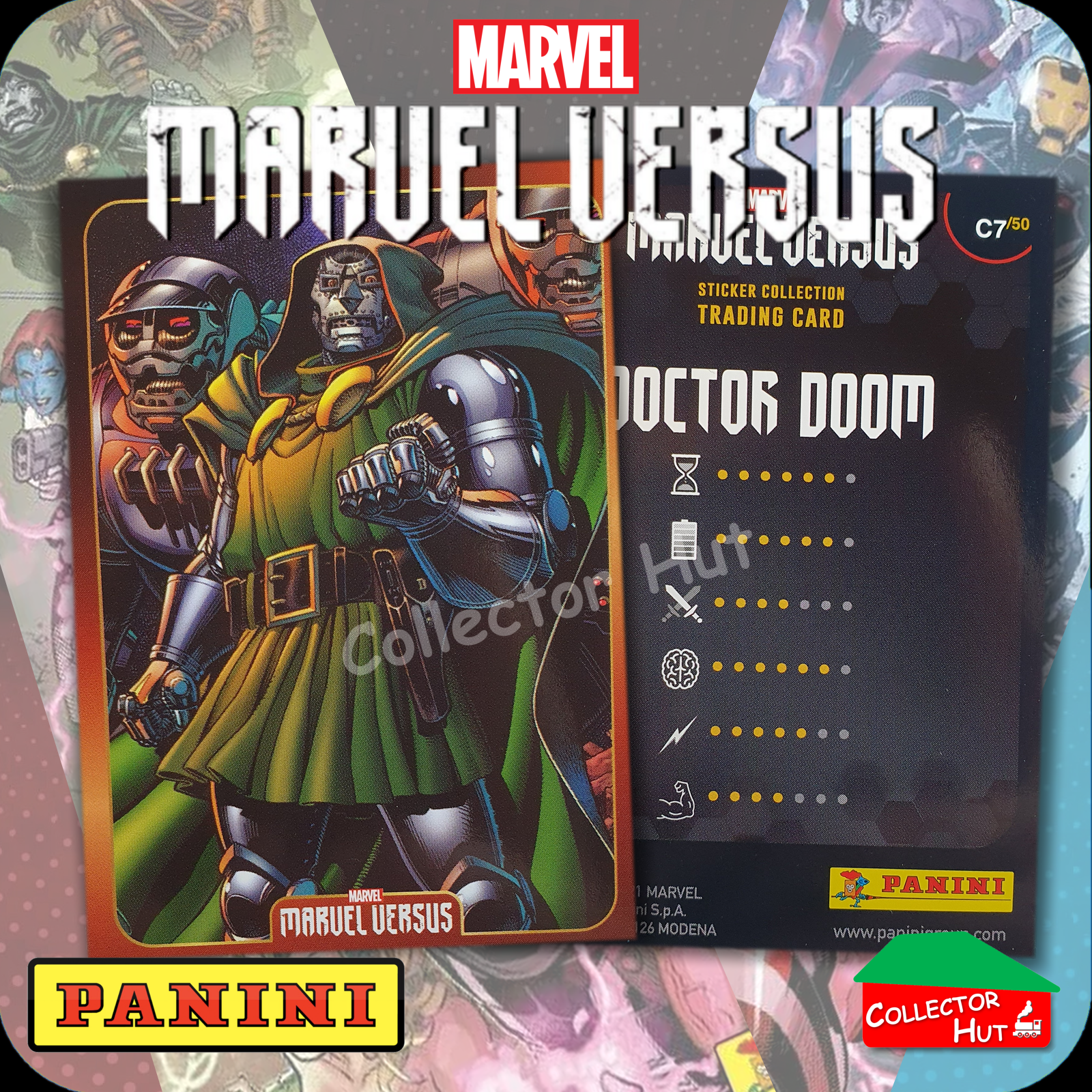 Panini Marvel Versus 2022 Series Trading Cards 1-50 NEW FRESH You Choose