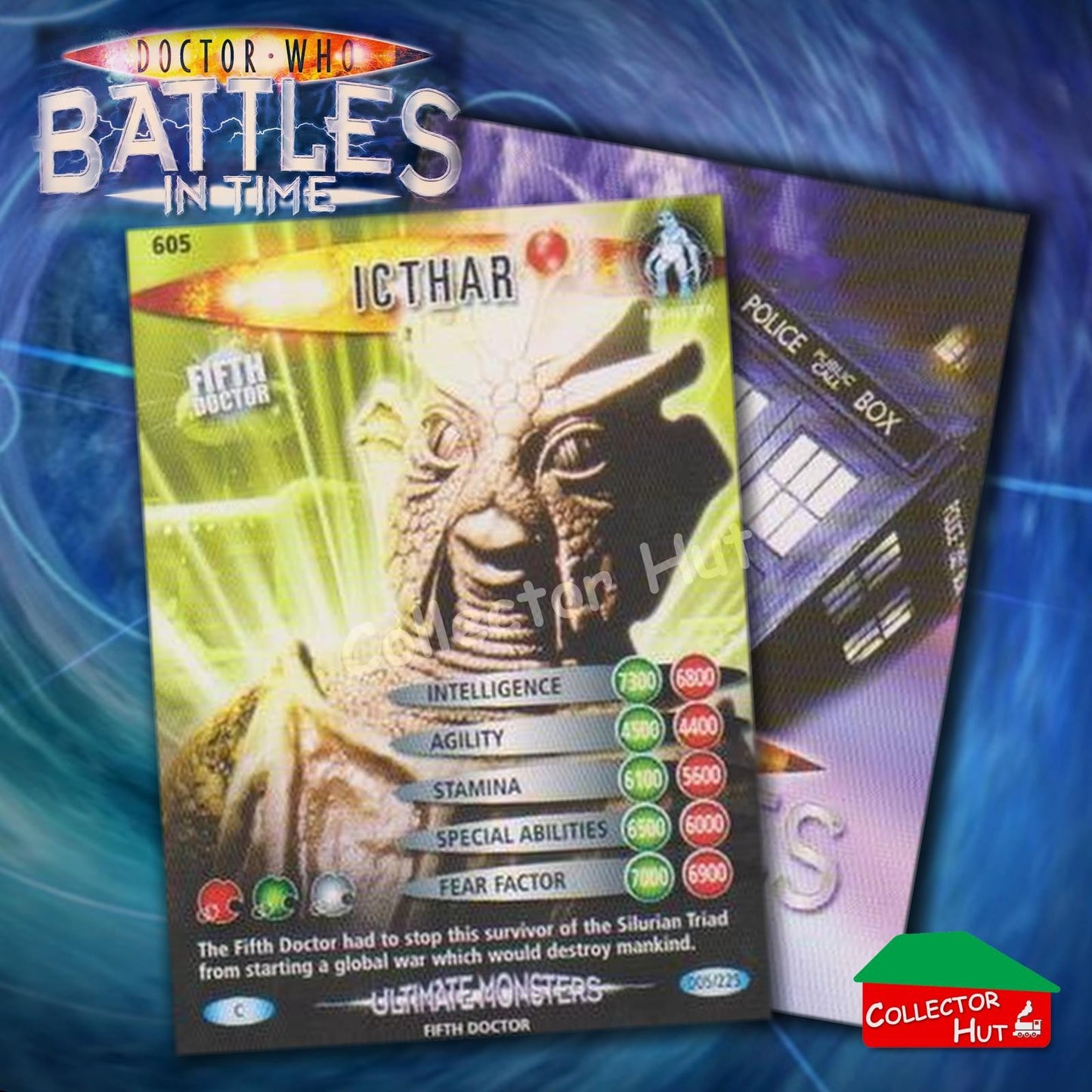 DOCTOR WHO Battles in Time #601-825 ULTIMATE MONSTERS RARE & COMMON Cards