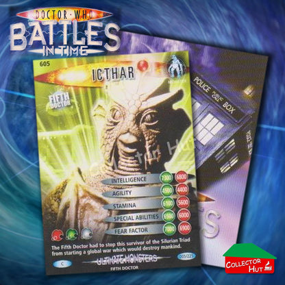 DOCTOR WHO Battles in Time #601-825 ULTIMATE MONSTERS RARE & COMMON Cards