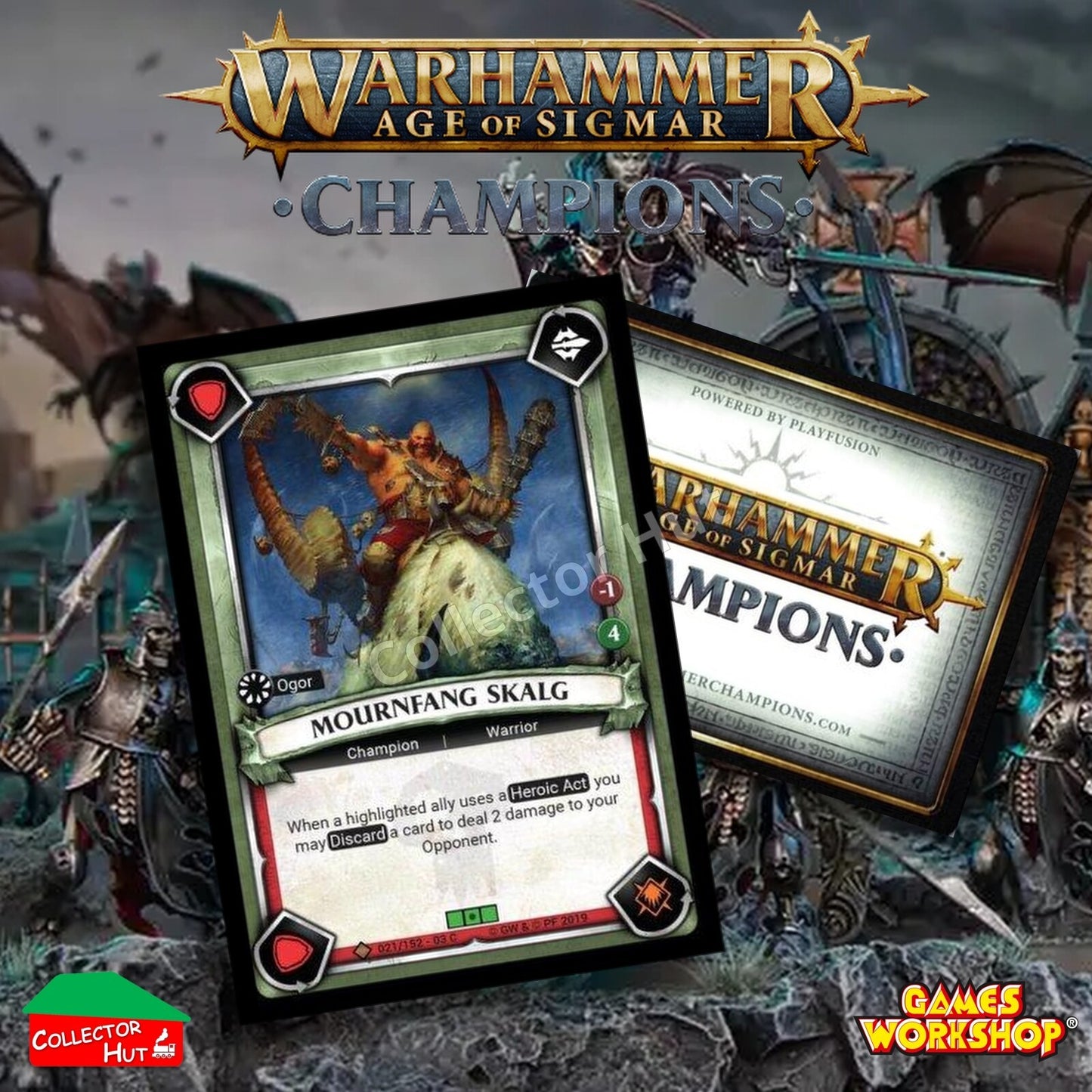 Warhammer Age of Sigmar: Champions Wave 3 SAVAGERY Trading Cards CHOOSE SINGLES