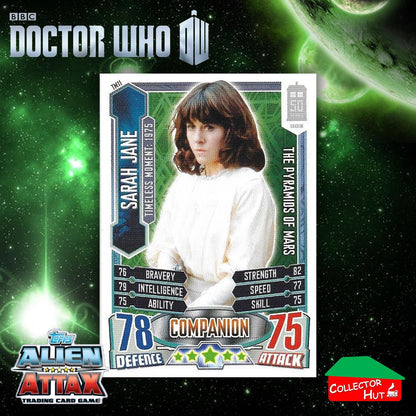 Topps Doctor Who Alien Attax 50th Anniversary Edition Companion Timeless Cards