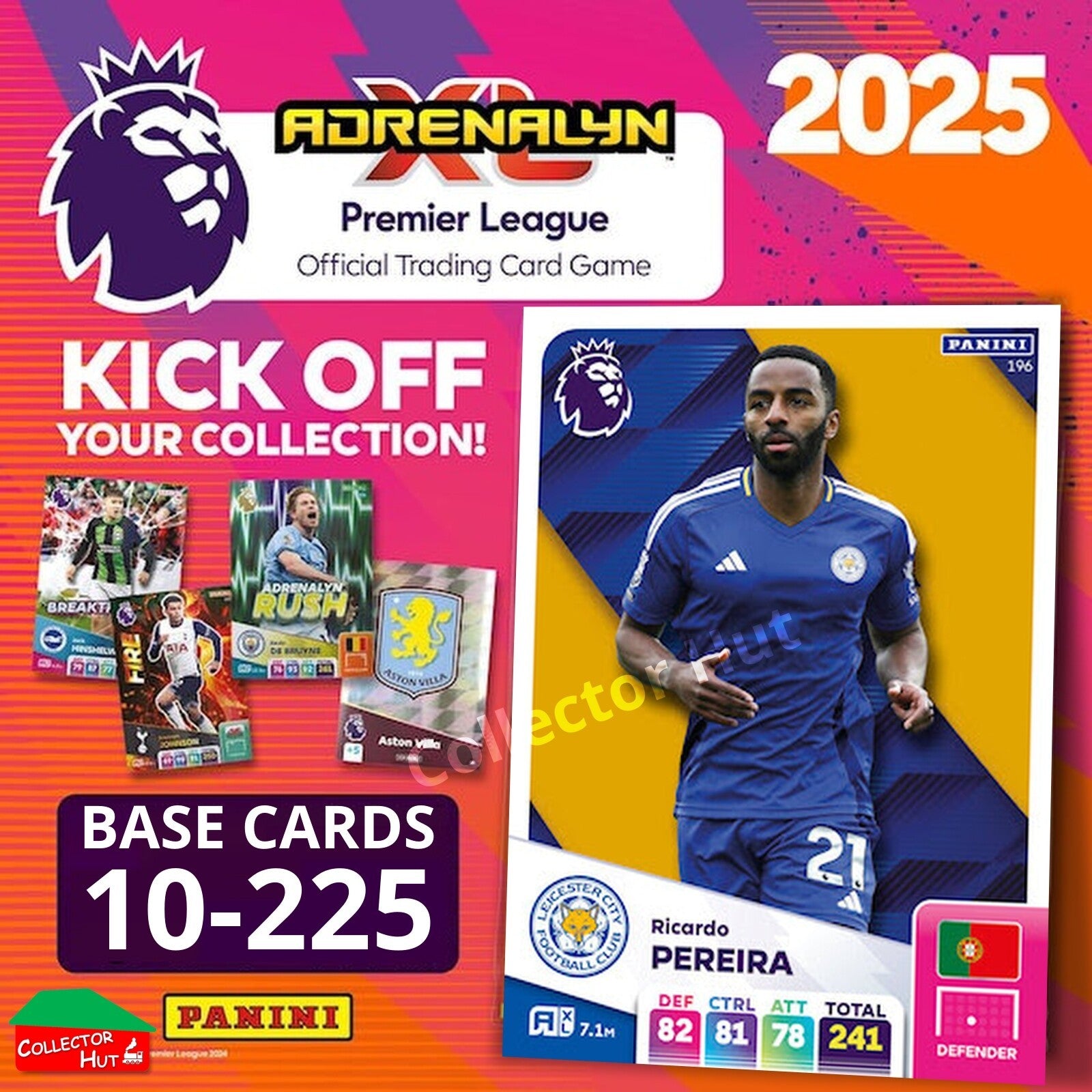 Panini Adrenalyn XL Premier League 2025 2024/25 Base & Foils #10-225