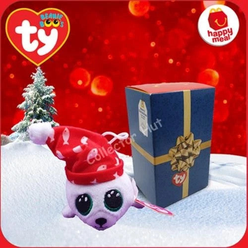 McDonald's Happy Meal Christmas Beanie Boo Plush Toys X10 COMPLETE TY