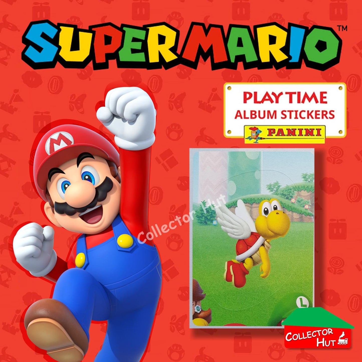 Panini Super Mario Playtime Sticker Collection Singles