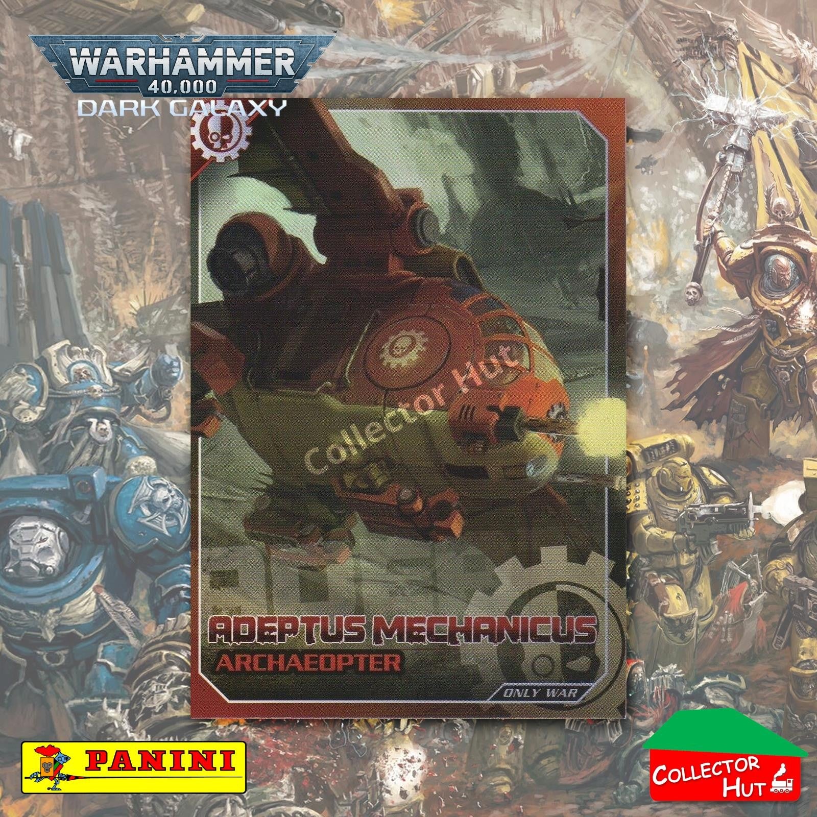 PANINI Warhammer 40,000 Dark Galaxy Only War Base Trading Cards #1-225