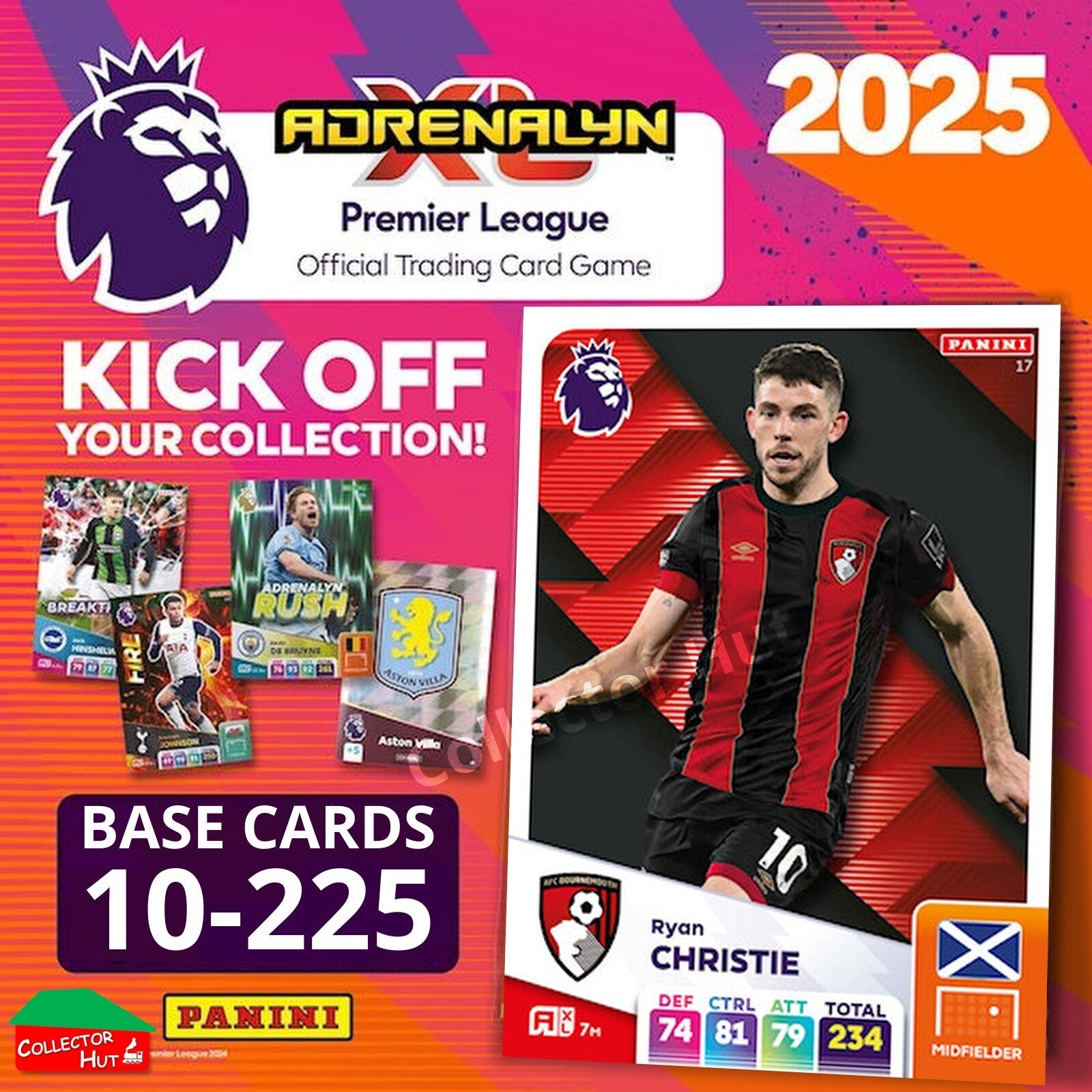 Panini Adrenalyn XL Premier League 2025 2024/25 Base & Foils #10-225