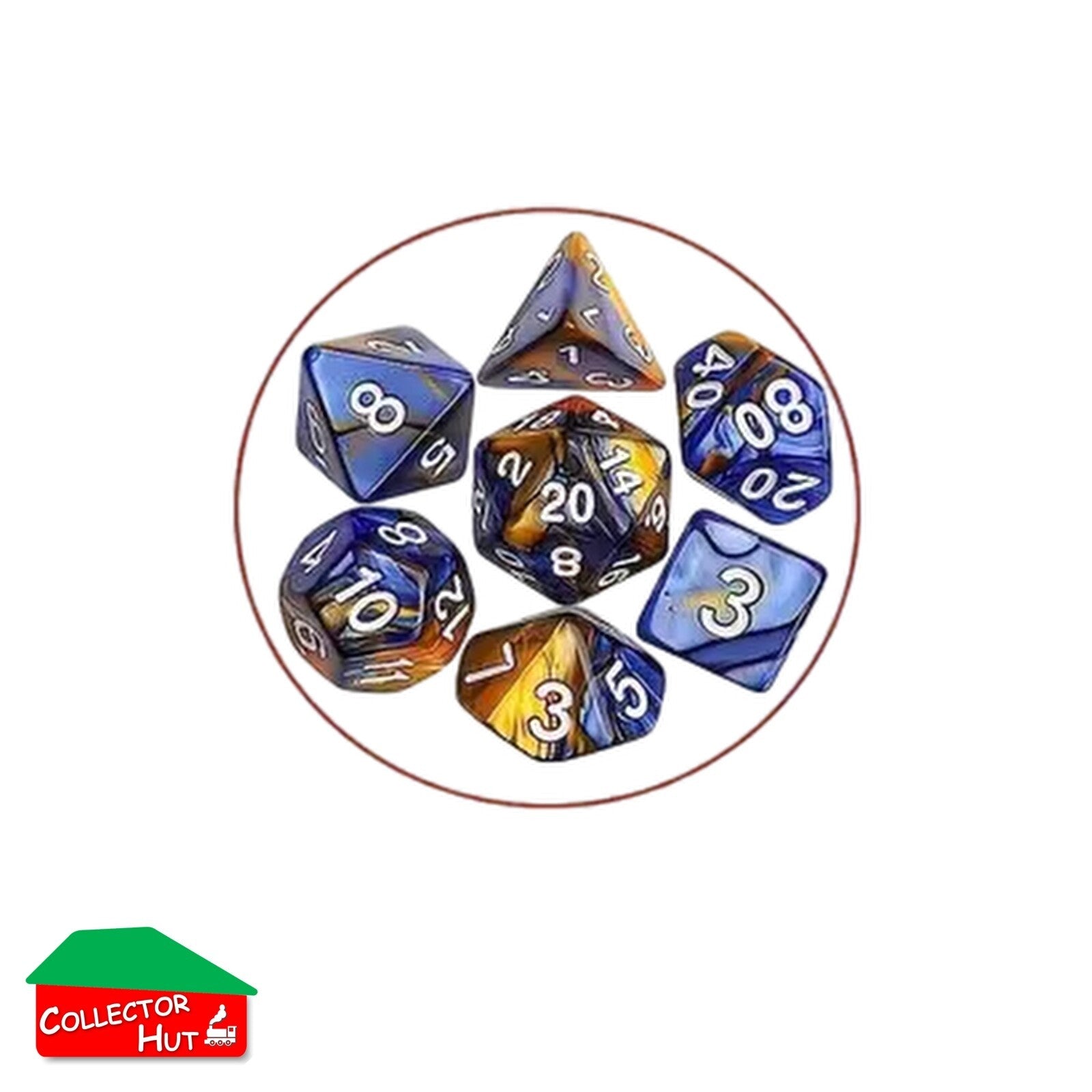 Tabletop Game Dice 12mm 14mm 16mm Polyhedral Loyalty DND RPG MTG TTRPG