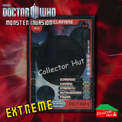 DOCTOR WHO Monster Invasion EXTREME Cards 166-344 New Fresh & Sleeved YOU CHOOSE