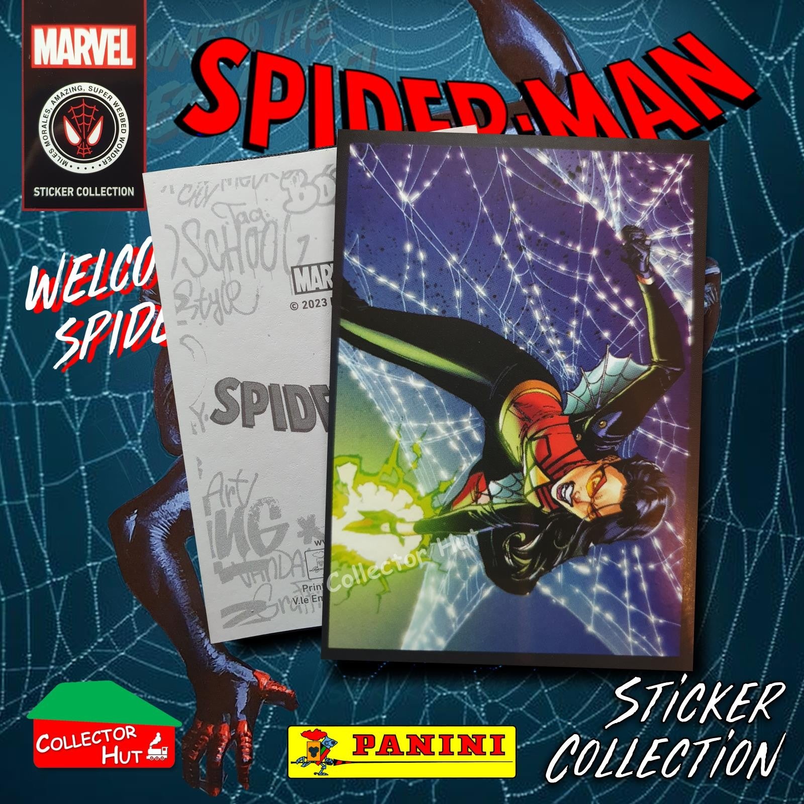 Panini Spider-Man Spider-Verse 2023 Collection Sticker Singles #1-163 & F1-30