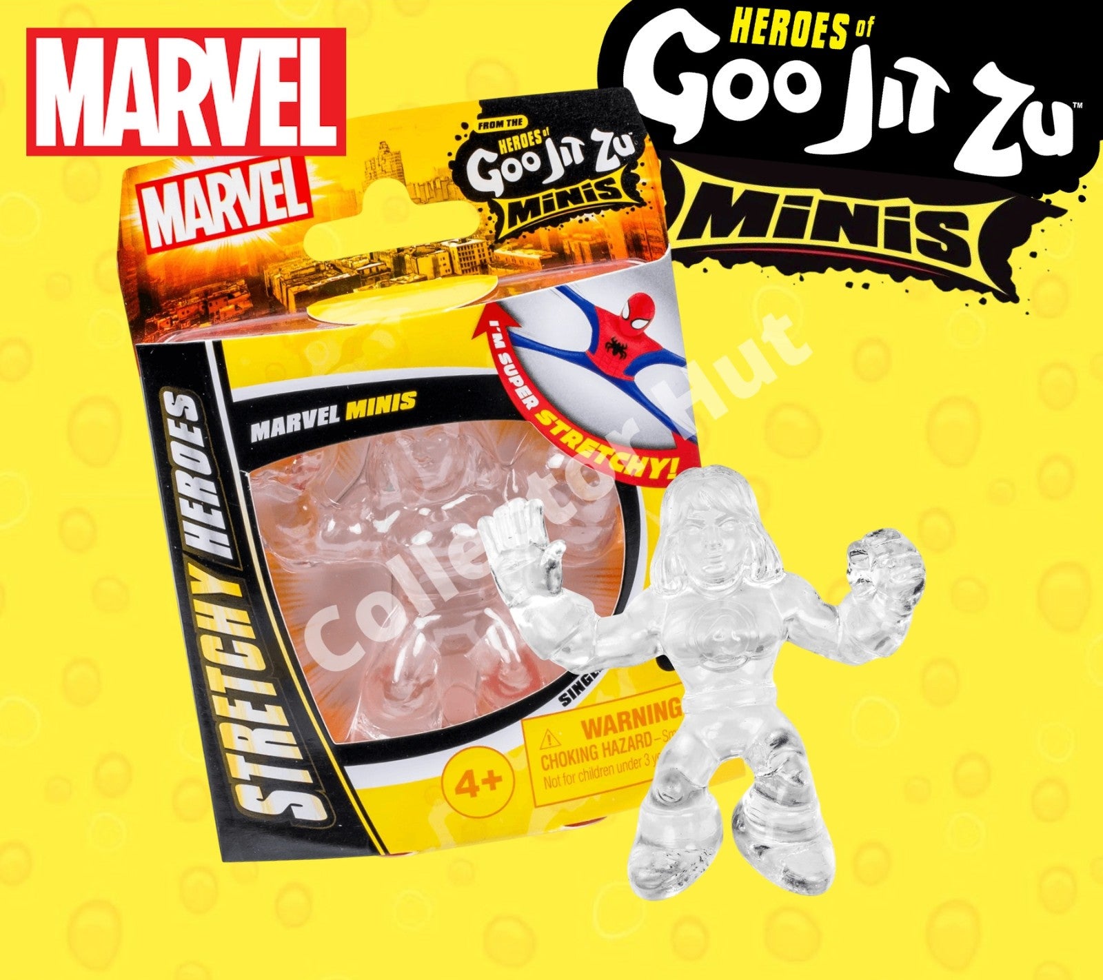 Heroes of Goo Jit Zu Minis Marvel Stretchy Sensory Toys to Collect!