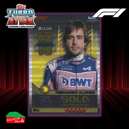 Topps Turbo Attax Formula 1 F1 2022 Limited Edition, 100 Club & Foil Cards