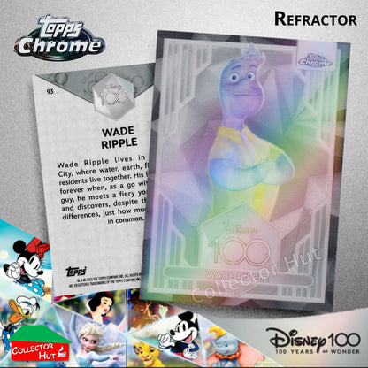 Disney 100 Topps Chrome 2023 REFRACTOR Cards 1-100 Pick Singles