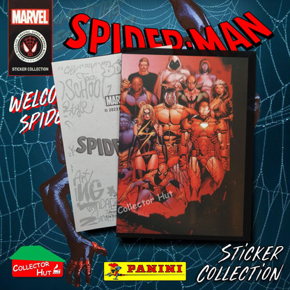 Panini Spider-Man Spider-Verse 2023 Collection Sticker Singles #1-163 & F1-30