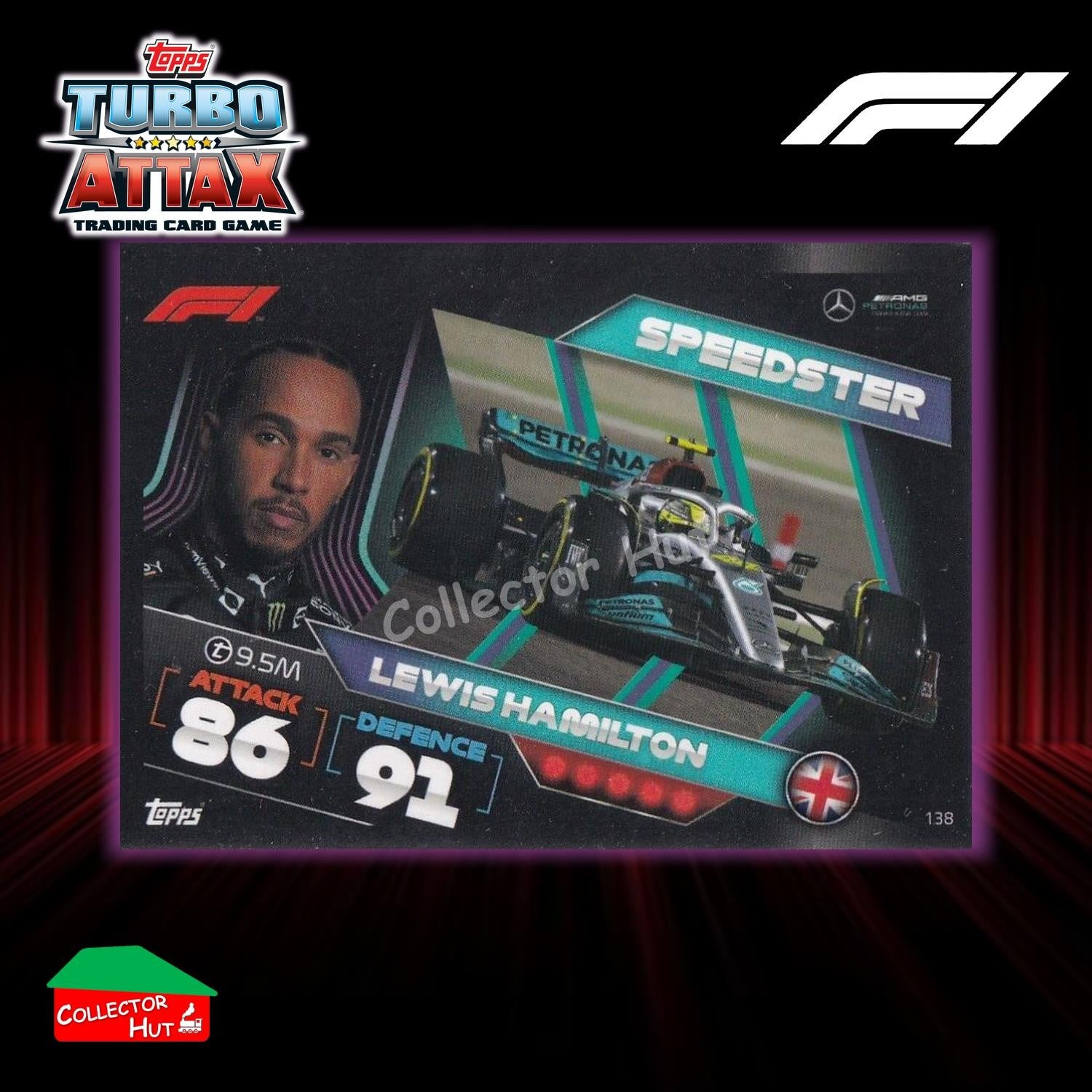 Topps Turbo Attax Formula 1 F1 2022 #136-279 Base Cards YOU CHOOSE