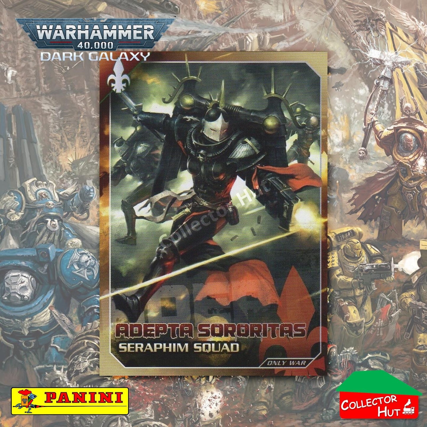 PANINI Warhammer 40,000 Dark Galaxy Only War Base Trading Cards #1-225