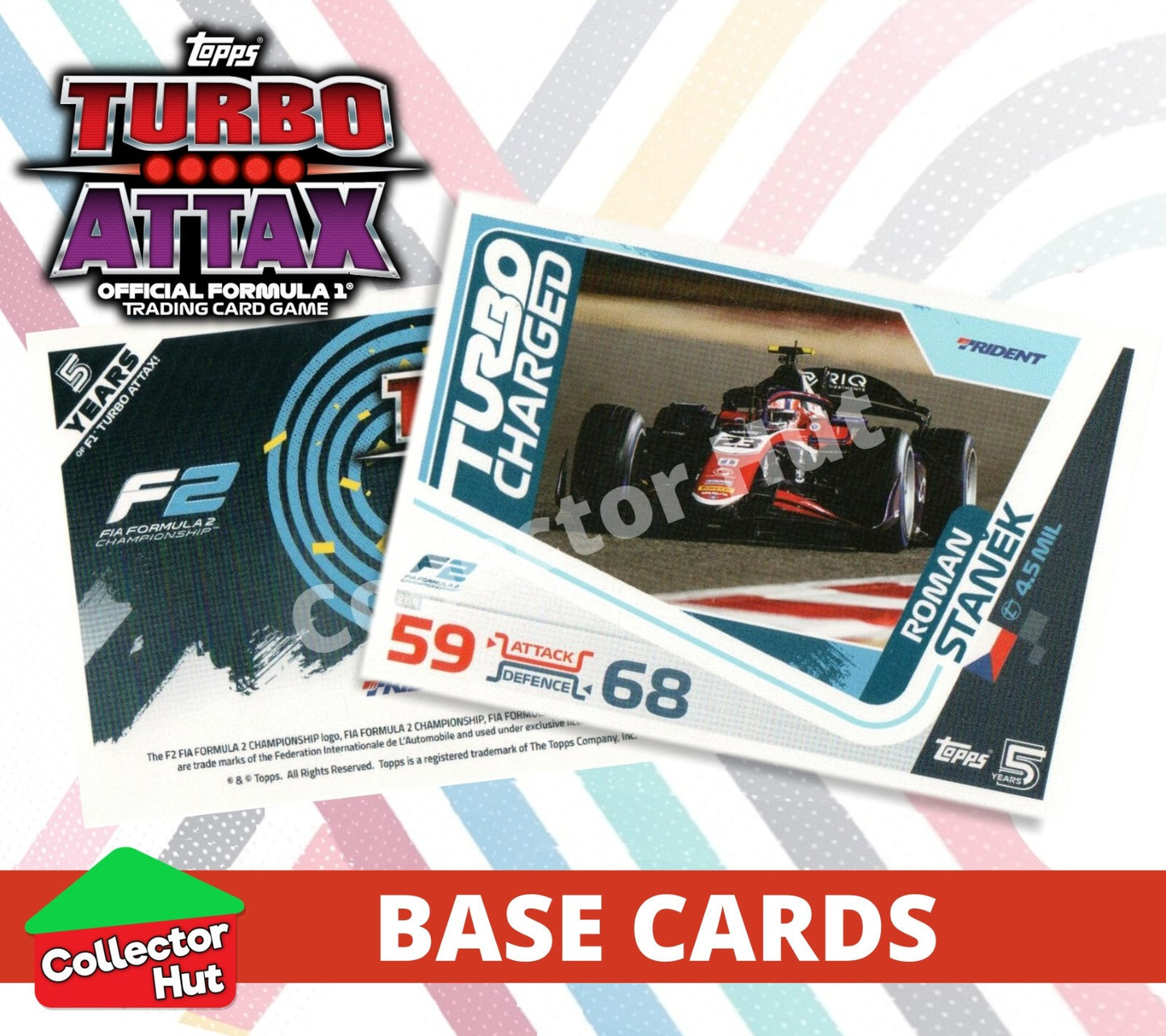Topps Turbo Attax Formula 1 F1 2024 #167-312 Base Cards YOU CHOOSE